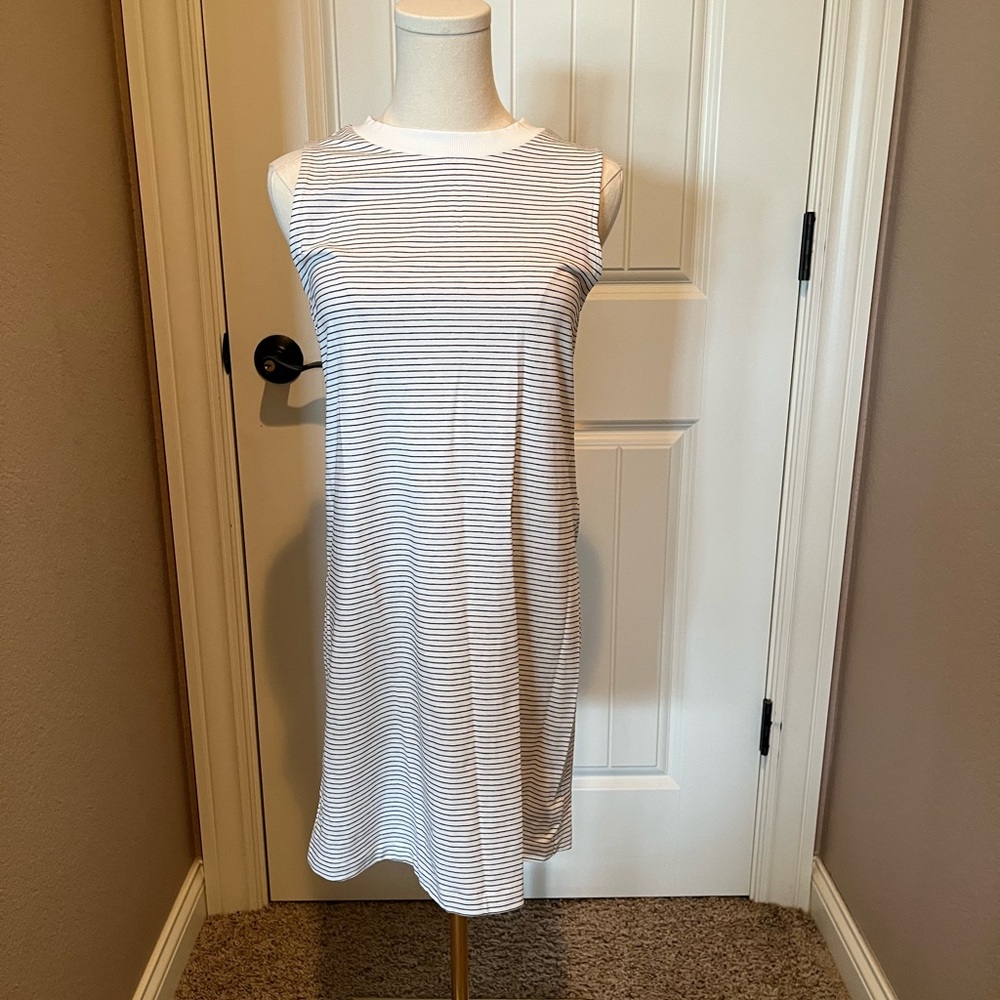 Striped Sleeveless Dress